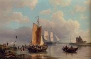 unknow artist, Seascape, boats, ships and warships. 126